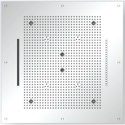 Douche expérience Inox 4 programmes 70x70cm