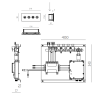 Douche expérience Inox 4 programmes 70x70cm