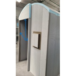 Renfort de structure pour porte 80mm