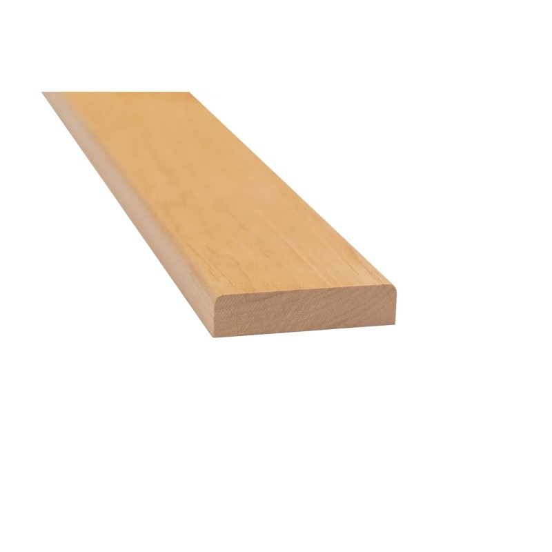 Baguette finition sauna plate