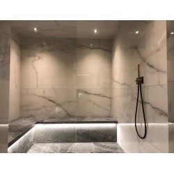 Application sous banquette hammam