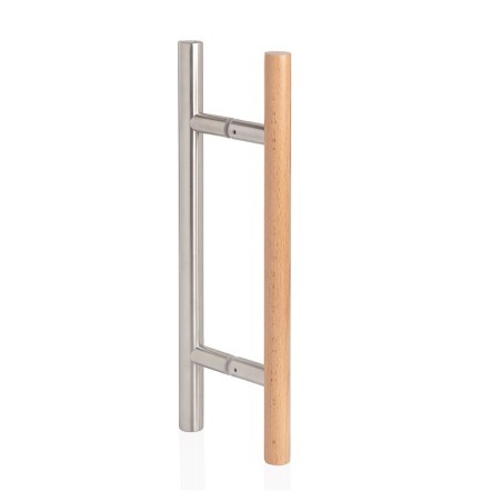 Poignée de porte gamme Standard et Premium, métal/bois pour une utilisation pour un sauna