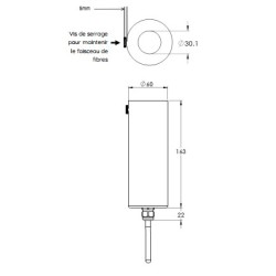 Ciel Etoilé RGBW - 100 fibres